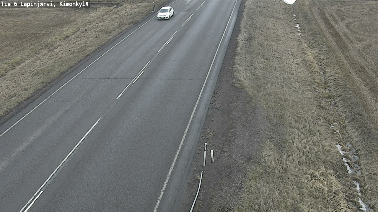 Weather Camera Image Road 6 Lapinjärvi, Kimonkylä, Lapinjärvi, Uusimaa