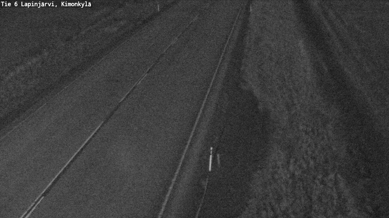 Weather Camera Image Väg 6 Lapinjärvi, Kimoböle, Lapinjärvi, Uusimaa