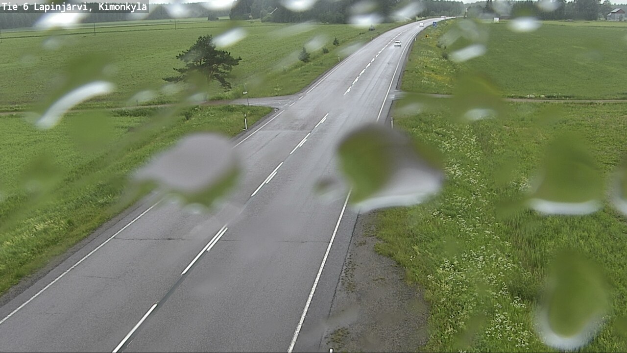 Weather Camera Image Road 6 Lapinjärvi, Kimonkylä, Lapinjärvi, Uusimaa