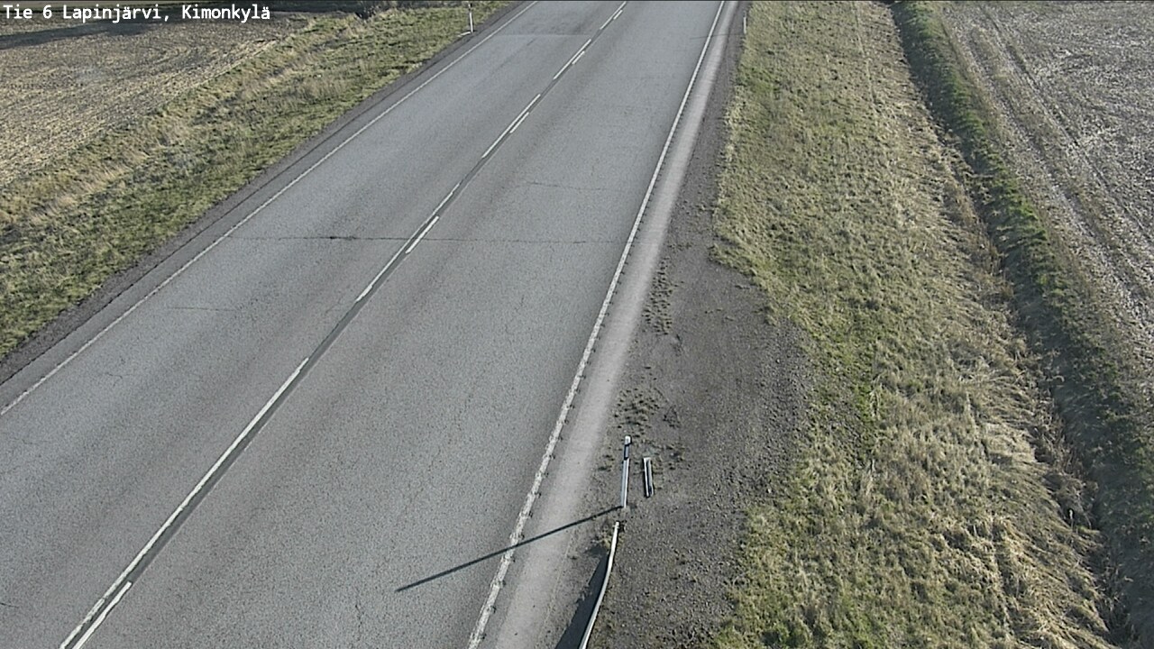 Weather Camera Image Väg 6 Lapinjärvi, Kimoböle, Lapinjärvi, Uusimaa