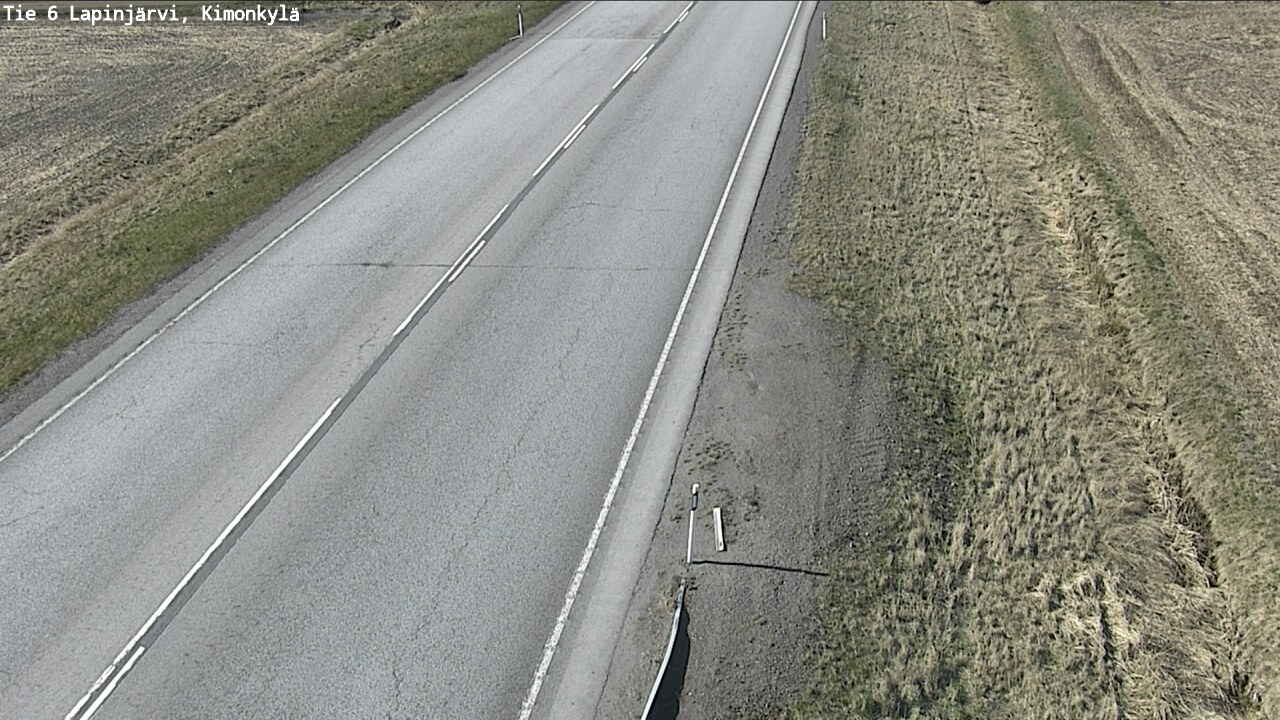 Weather Camera Image Väg 6 Lapinjärvi, Kimoböle, Lapinjärvi, Uusimaa