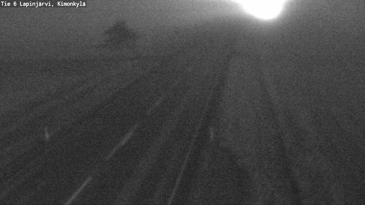 Weather Camera Image Väg 6 Lapinjärvi, Kimoböle, Lapinjärvi, Uusimaa
