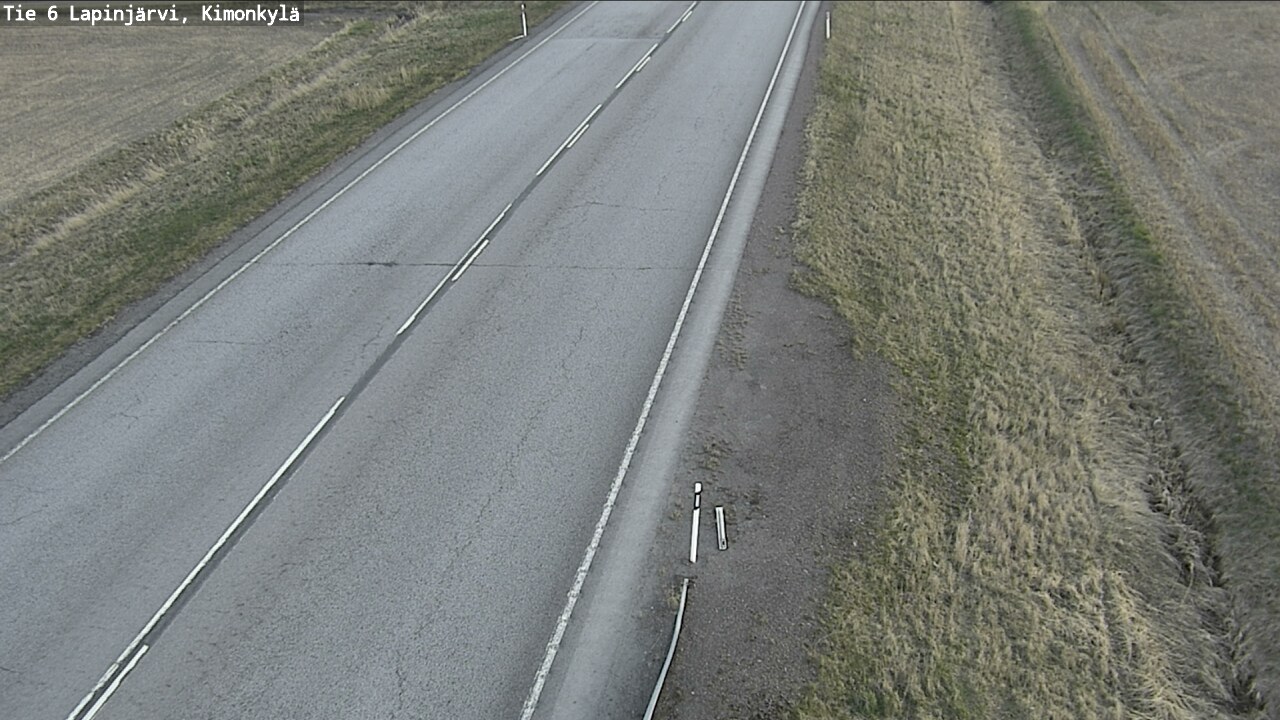 Weather Camera Image Väg 6 Lapinjärvi, Kimoböle, Lapinjärvi, Uusimaa