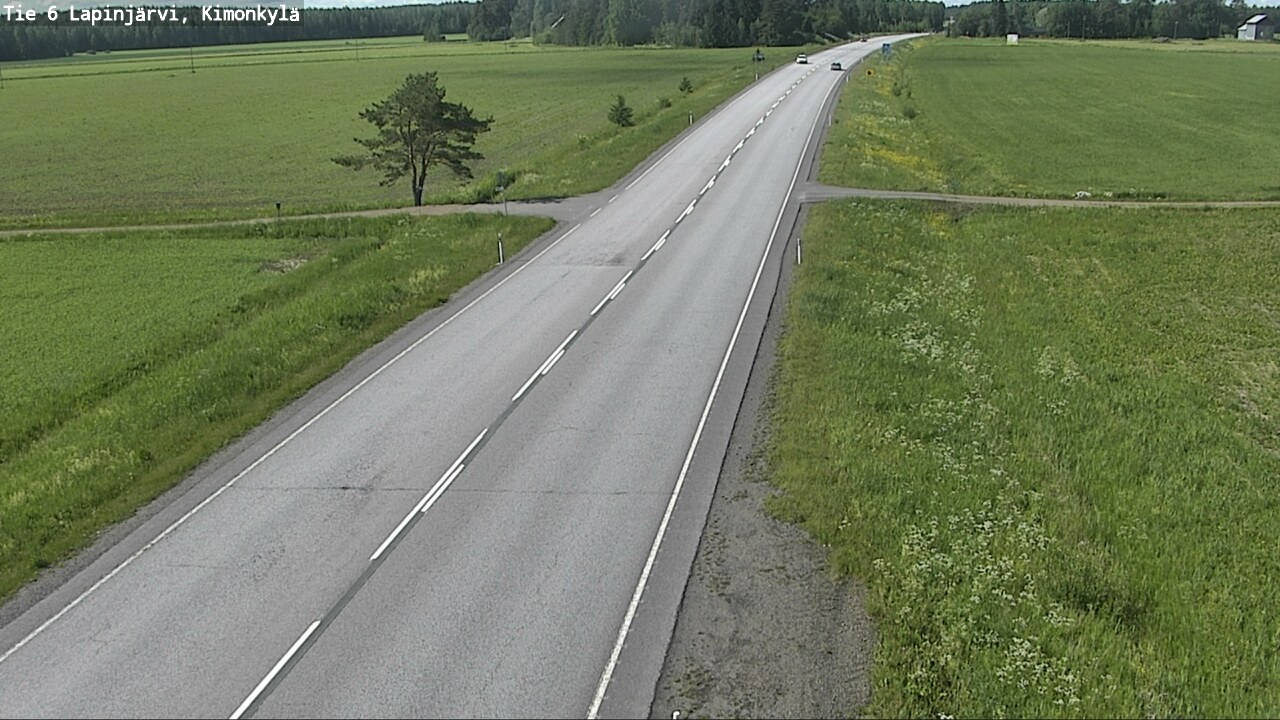 Kelikamerat Kuva Tie 6 Lapinjärvi, Kimonkylä, Lapinjärvi, Uusimaa