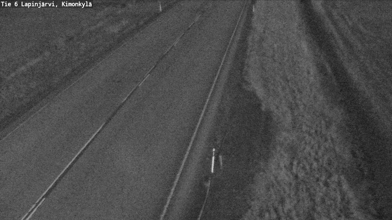 Weather Camera Image Väg 6 Lapinjärvi, Kimoböle, Lapinjärvi, Uusimaa