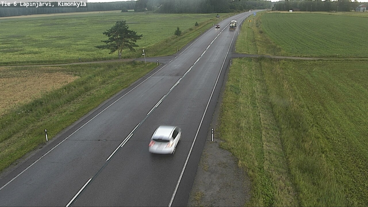 Weather Camera Image Väg 6 Lapinjärvi, Kimoböle, Lapinjärvi, Uusimaa