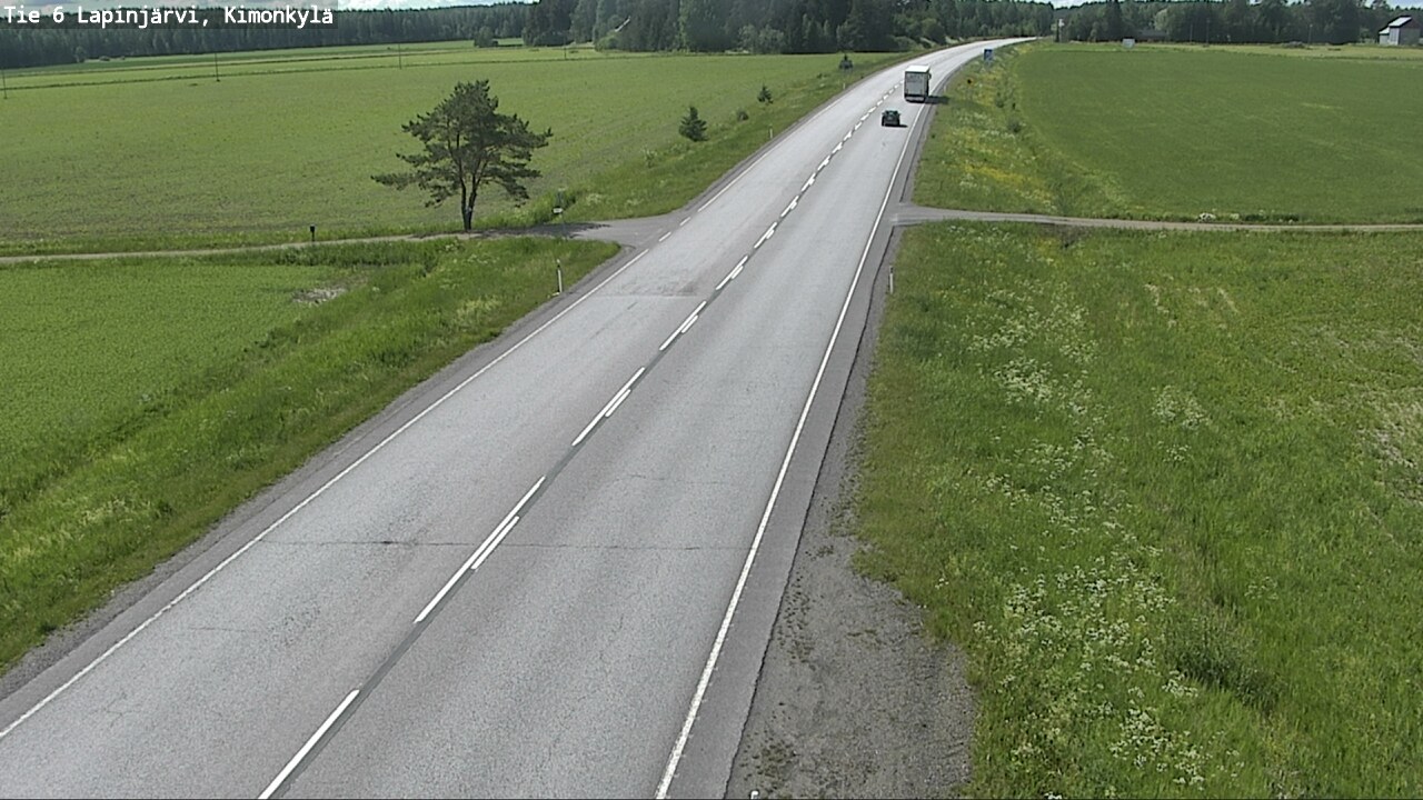 Kelikamerat Kuva Tie 6 Lapinjärvi, Kimonkylä, Lapinjärvi, Uusimaa