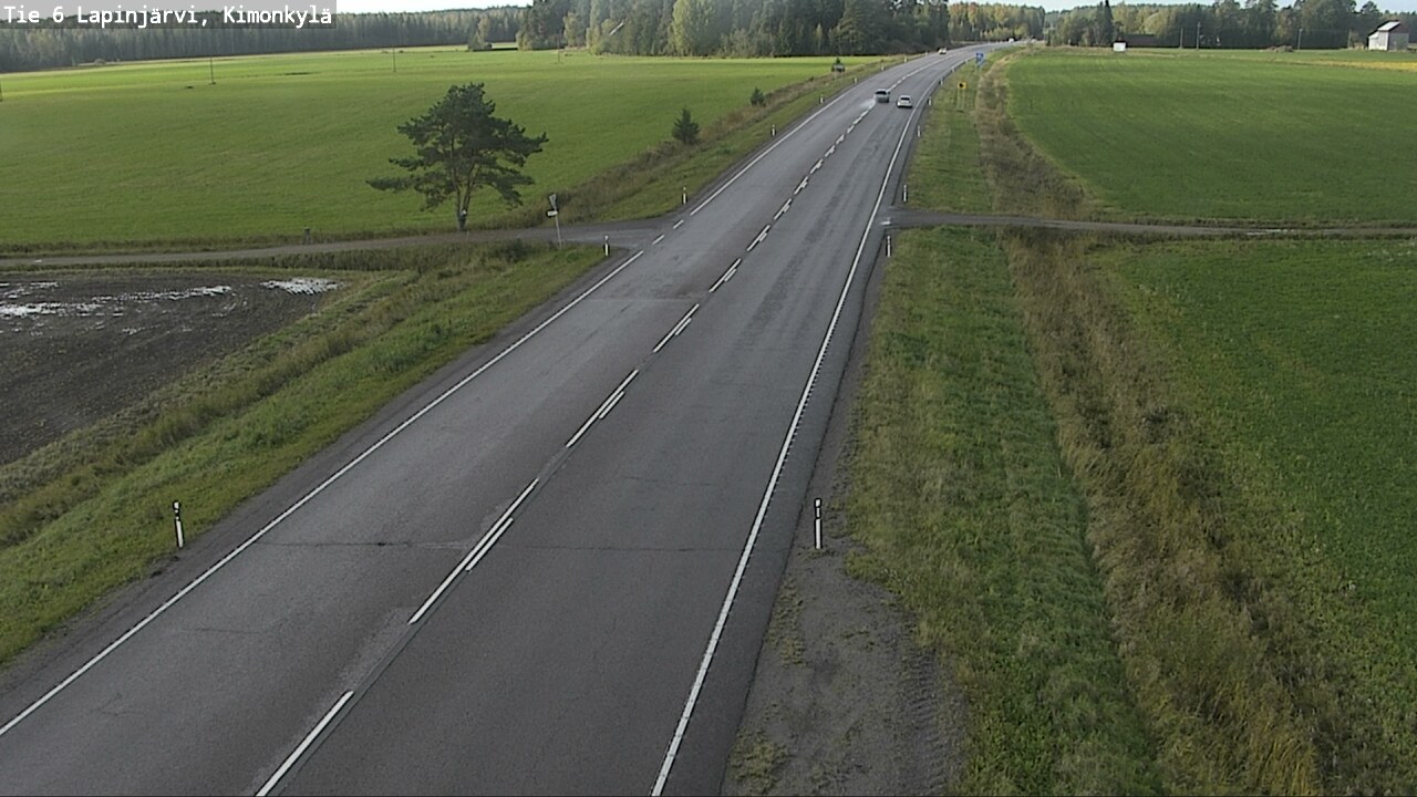 Kelikamerat Kuva Tie 6 Lapinjärvi, Kimonkylä, Lapinjärvi, Uusimaa