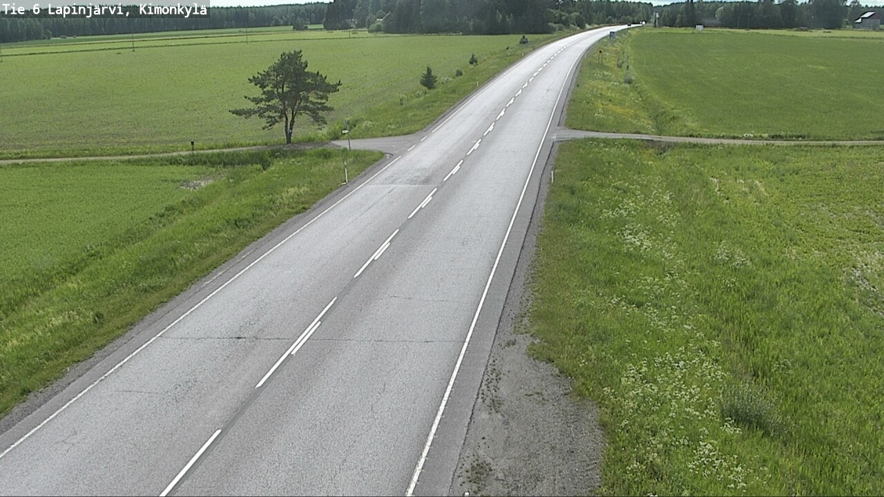 Kelikamerat Kuva Tie 6 Lapinjärvi, Kimonkylä, Lapinjärvi, Uusimaa