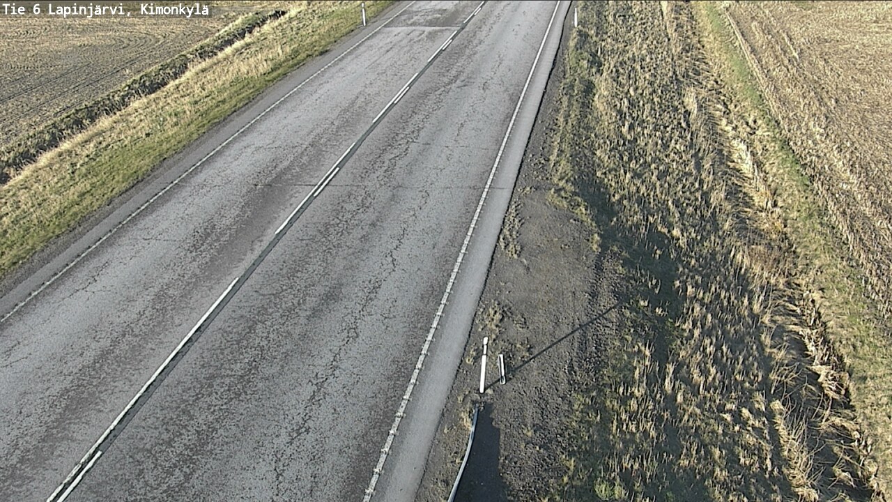 Weather Camera Image Väg 6 Lapinjärvi, Kimoböle, Lapinjärvi, Uusimaa