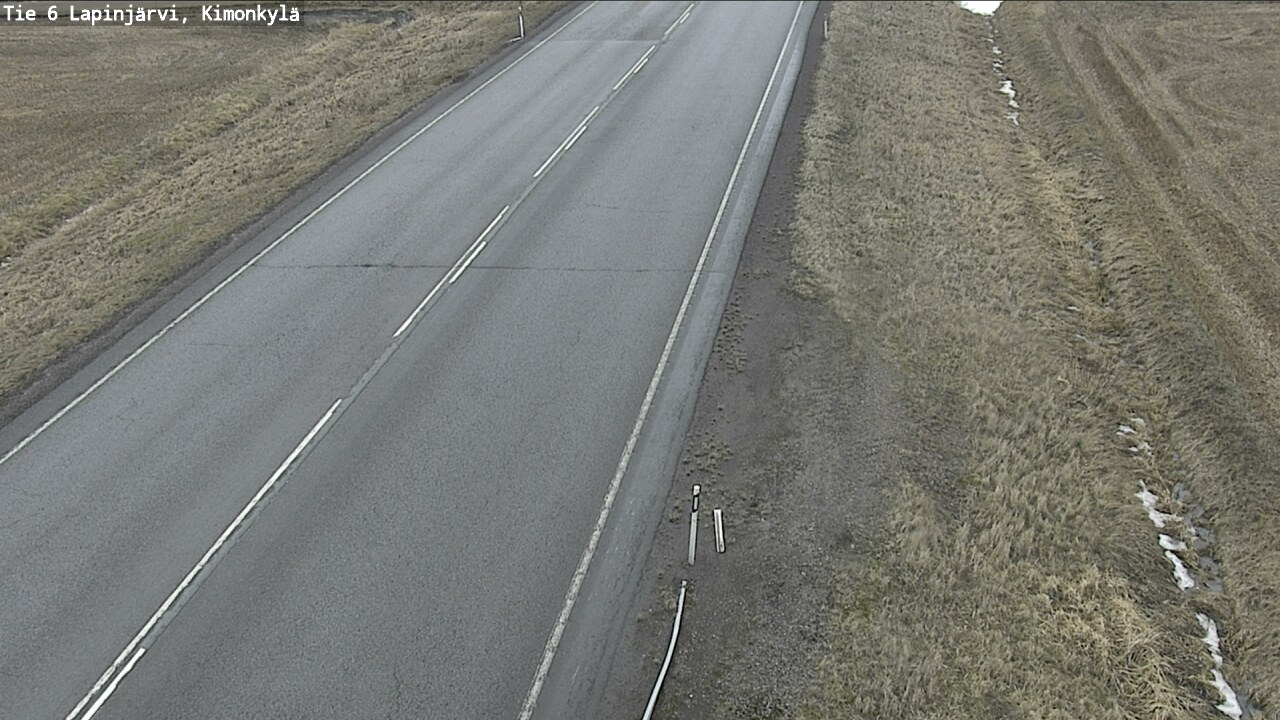 Weather Camera Image Road 6 Lapinjärvi, Kimonkylä, Lapinjärvi, Uusimaa