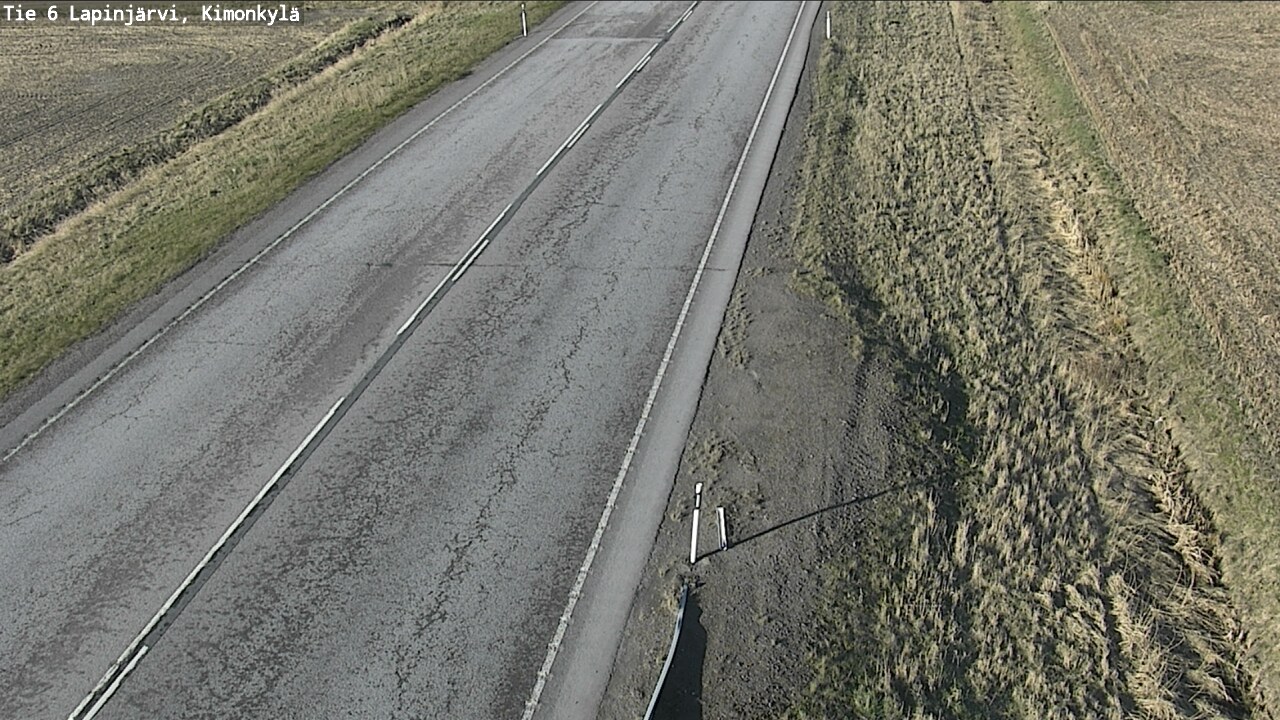 Weather Camera Image Väg 6 Lapinjärvi, Kimoböle, Lapinjärvi, Uusimaa