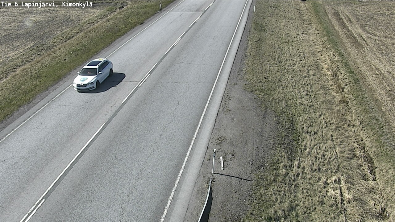 Weather Camera Image Väg 6 Lapinjärvi, Kimoböle, Lapinjärvi, Uusimaa