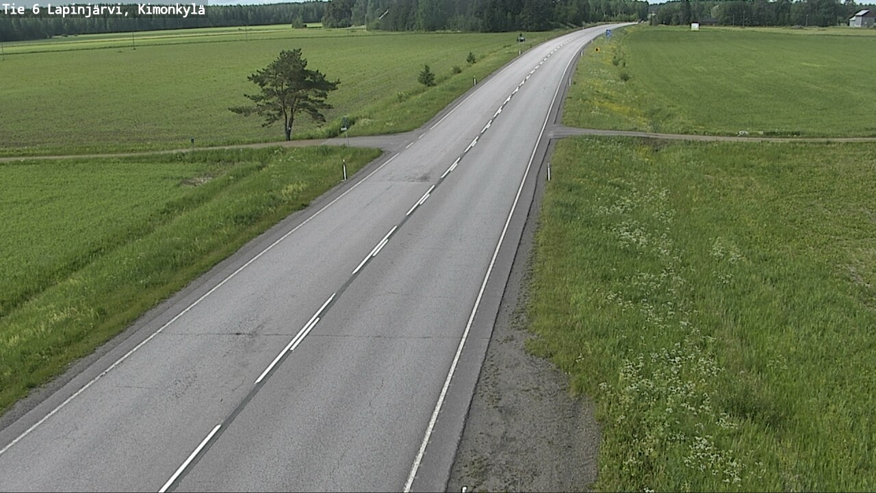 Kelikamerat Kuva Tie 6 Lapinjärvi, Kimonkylä, Lapinjärvi, Uusimaa