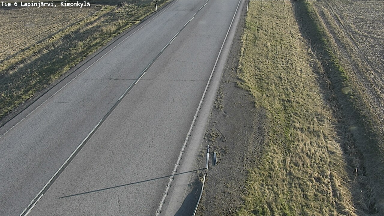 Weather Camera Image Väg 6 Lapinjärvi, Kimoböle, Lapinjärvi, Uusimaa