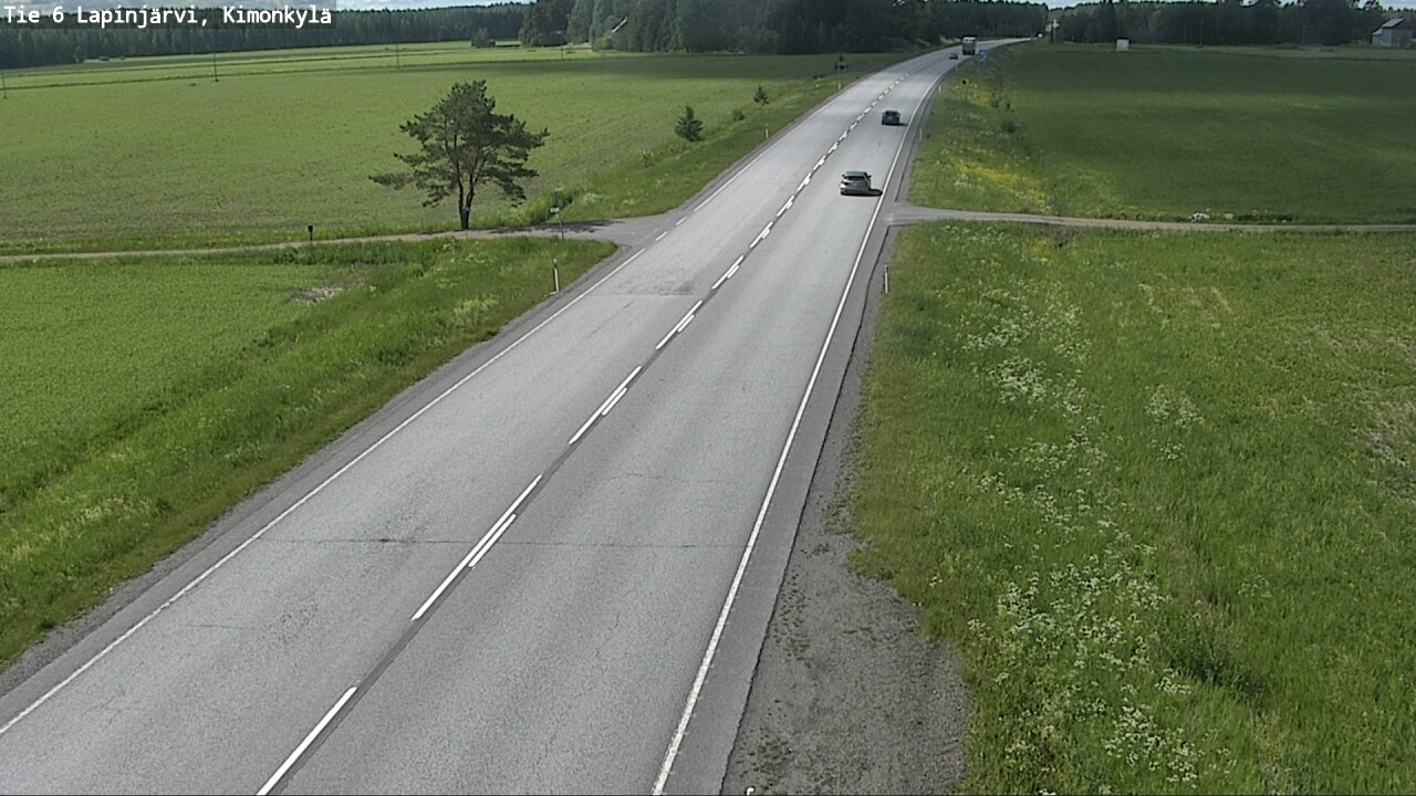 Kelikamerat Kuva Tie 6 Lapinjärvi, Kimonkylä, Lapinjärvi, Uusimaa