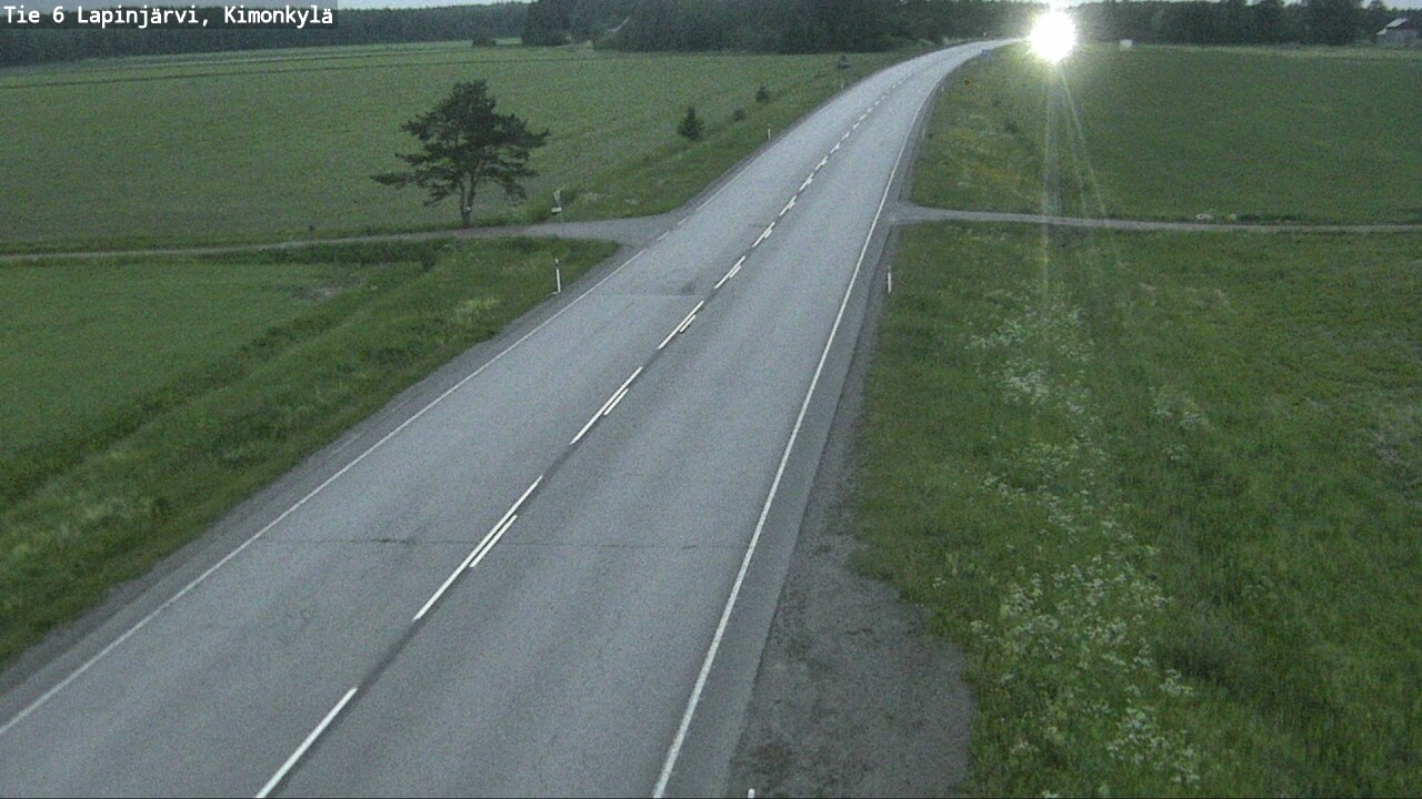 Kelikamerat Kuva Tie 6 Lapinjärvi, Kimonkylä, Lapinjärvi, Uusimaa