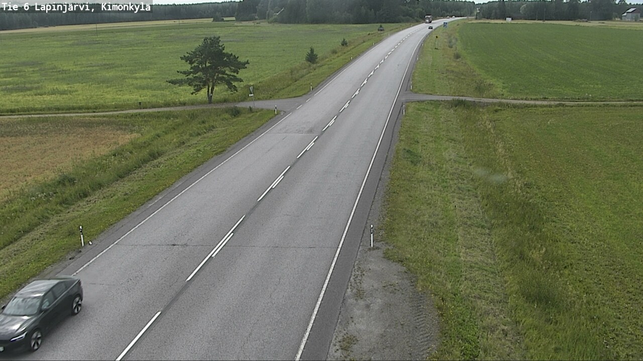 Weather Camera Image Väg 6 Lapinjärvi, Kimoböle, Lapinjärvi, Uusimaa