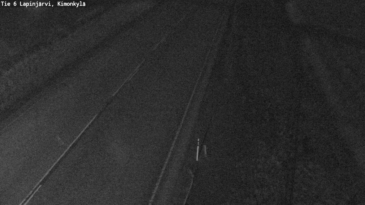 Weather Camera Image Väg 6 Lapinjärvi, Kimoböle, Lapinjärvi, Uusimaa