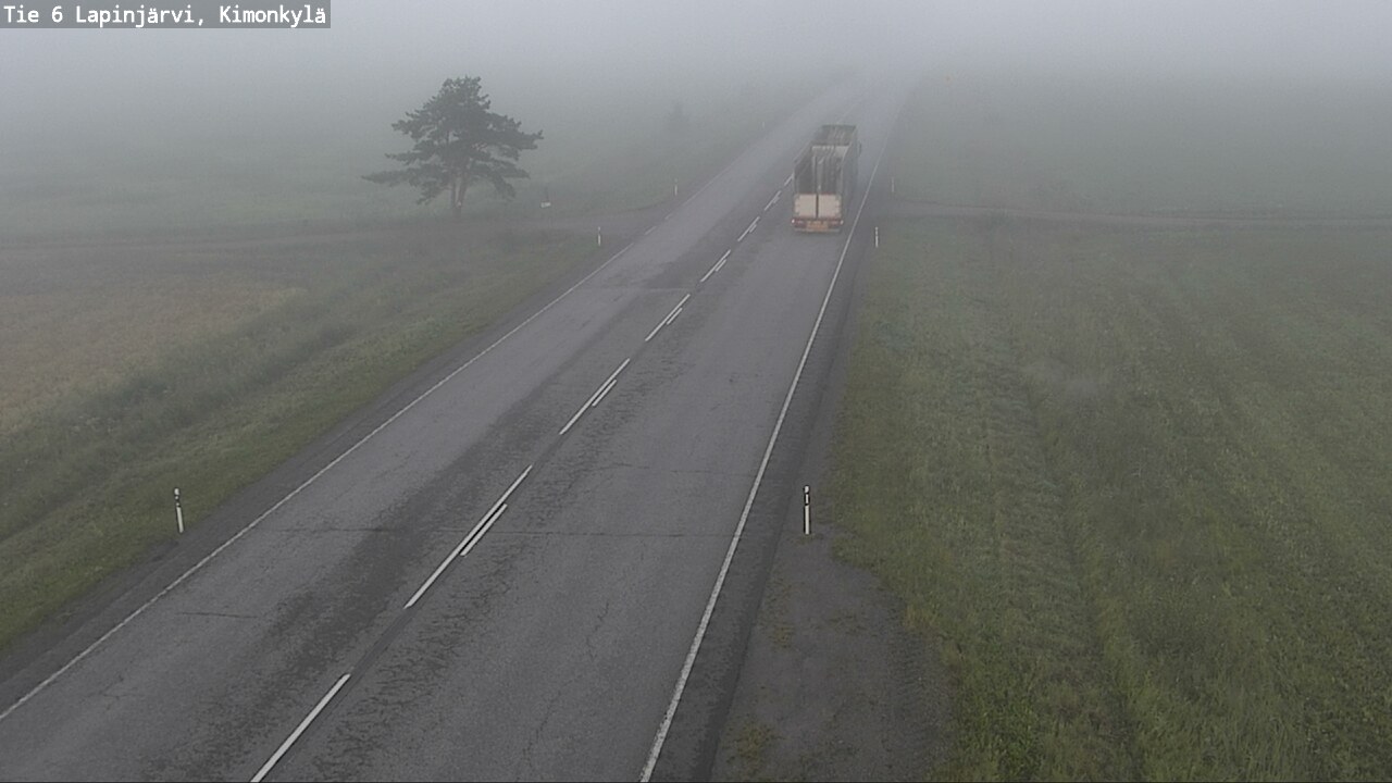 Weather Camera Image Väg 6 Lapinjärvi, Kimoböle, Lapinjärvi, Uusimaa
