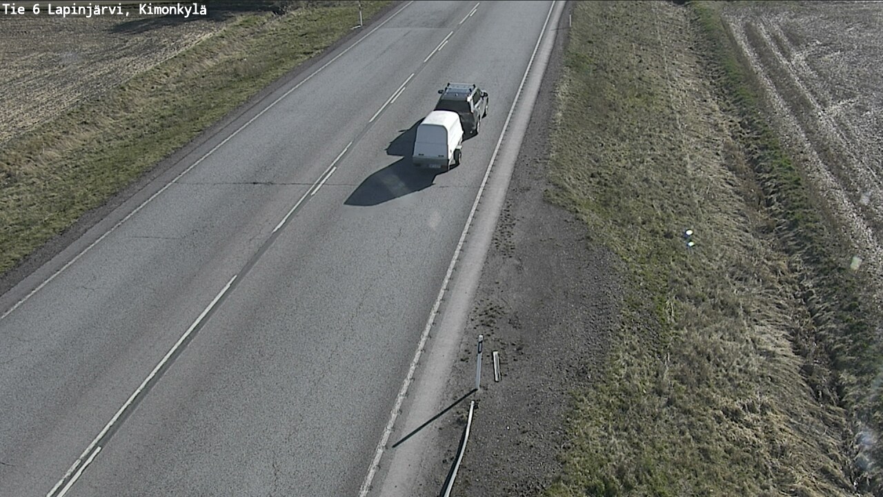 Weather Camera Image Väg 6 Lapinjärvi, Kimoböle, Lapinjärvi, Uusimaa