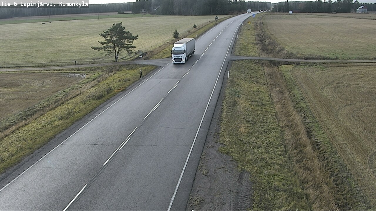 Kelikamerat Kuva Tie 6 Lapinjärvi, Kimonkylä, Lapinjärvi, Uusimaa