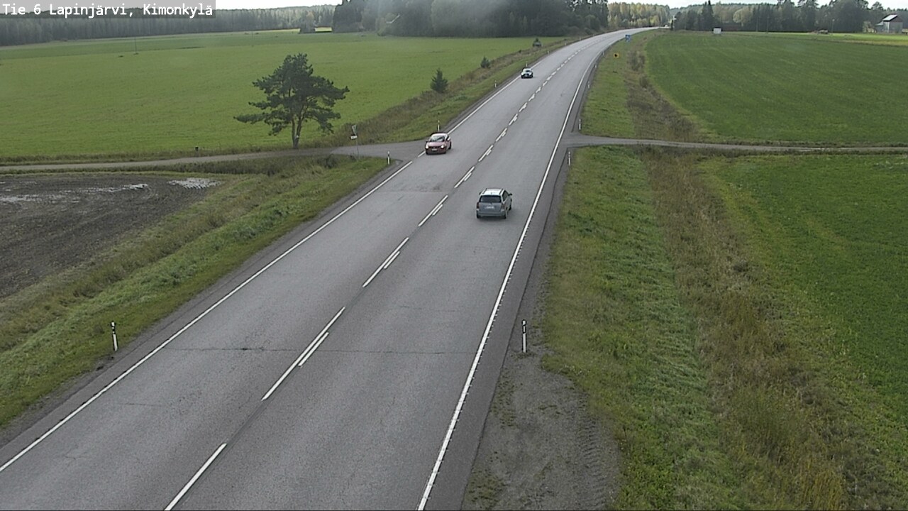 Kelikamerat Kuva Tie 6 Lapinjärvi, Kimonkylä, Lapinjärvi, Uusimaa