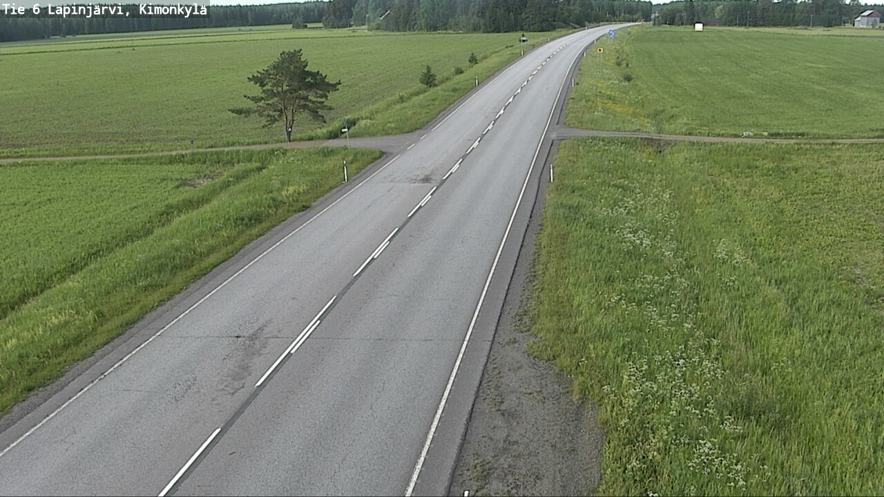 Kelikamerat Kuva Tie 6 Lapinjärvi, Kimonkylä, Lapinjärvi, Uusimaa