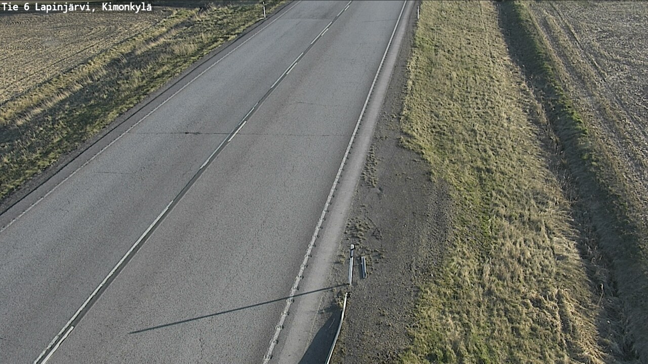 Weather Camera Image Väg 6 Lapinjärvi, Kimoböle, Lapinjärvi, Uusimaa