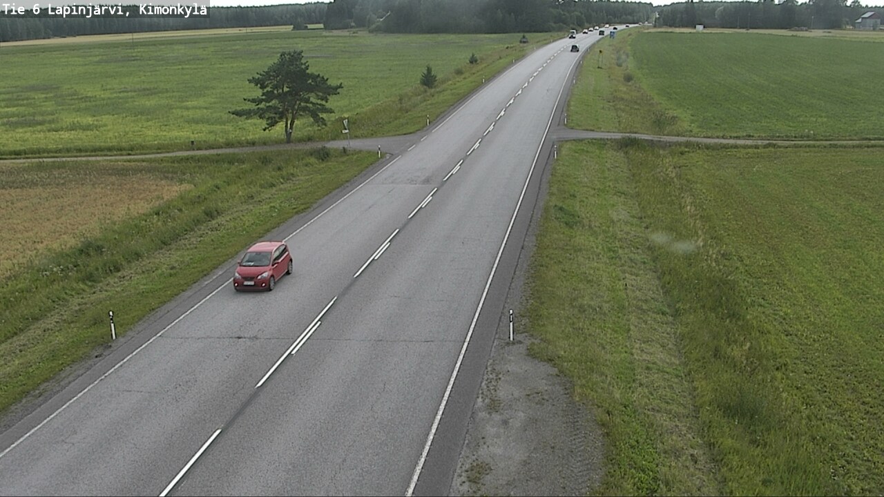 Weather Camera Image Väg 6 Lapinjärvi, Kimoböle, Lapinjärvi, Uusimaa