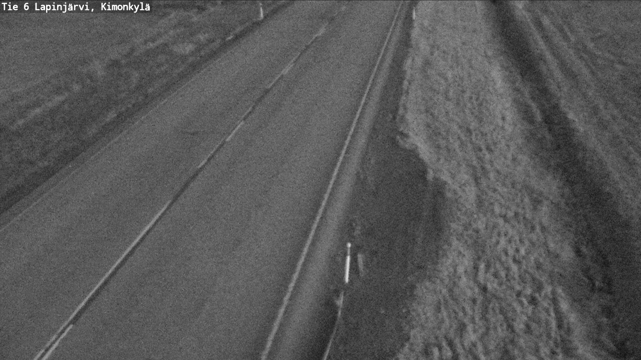 Weather Camera Image Väg 6 Lapinjärvi, Kimoböle, Lapinjärvi, Uusimaa