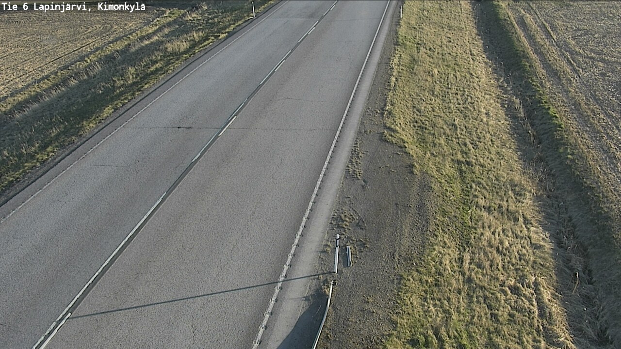 Weather Camera Image Väg 6 Lapinjärvi, Kimoböle, Lapinjärvi, Uusimaa