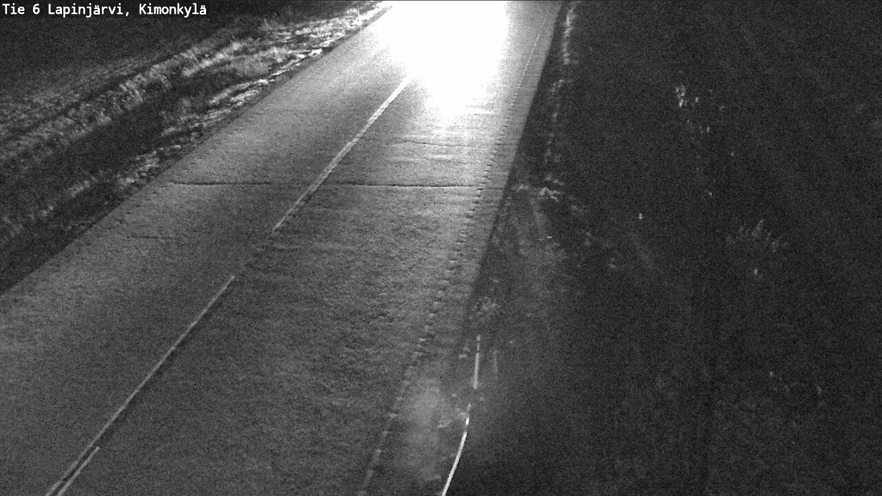 Weather Camera Image Väg 6 Lapinjärvi, Kimoböle, Lapinjärvi, Uusimaa