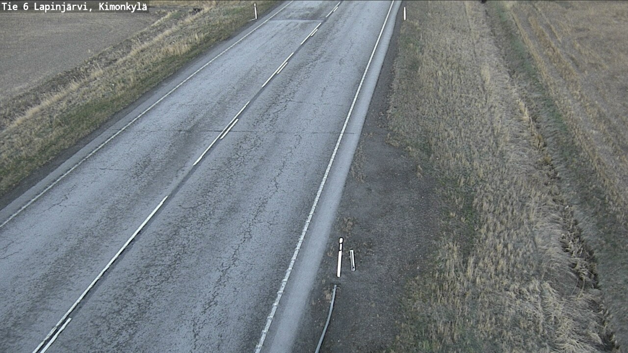 Weather Camera Image Väg 6 Lapinjärvi, Kimoböle, Lapinjärvi, Uusimaa