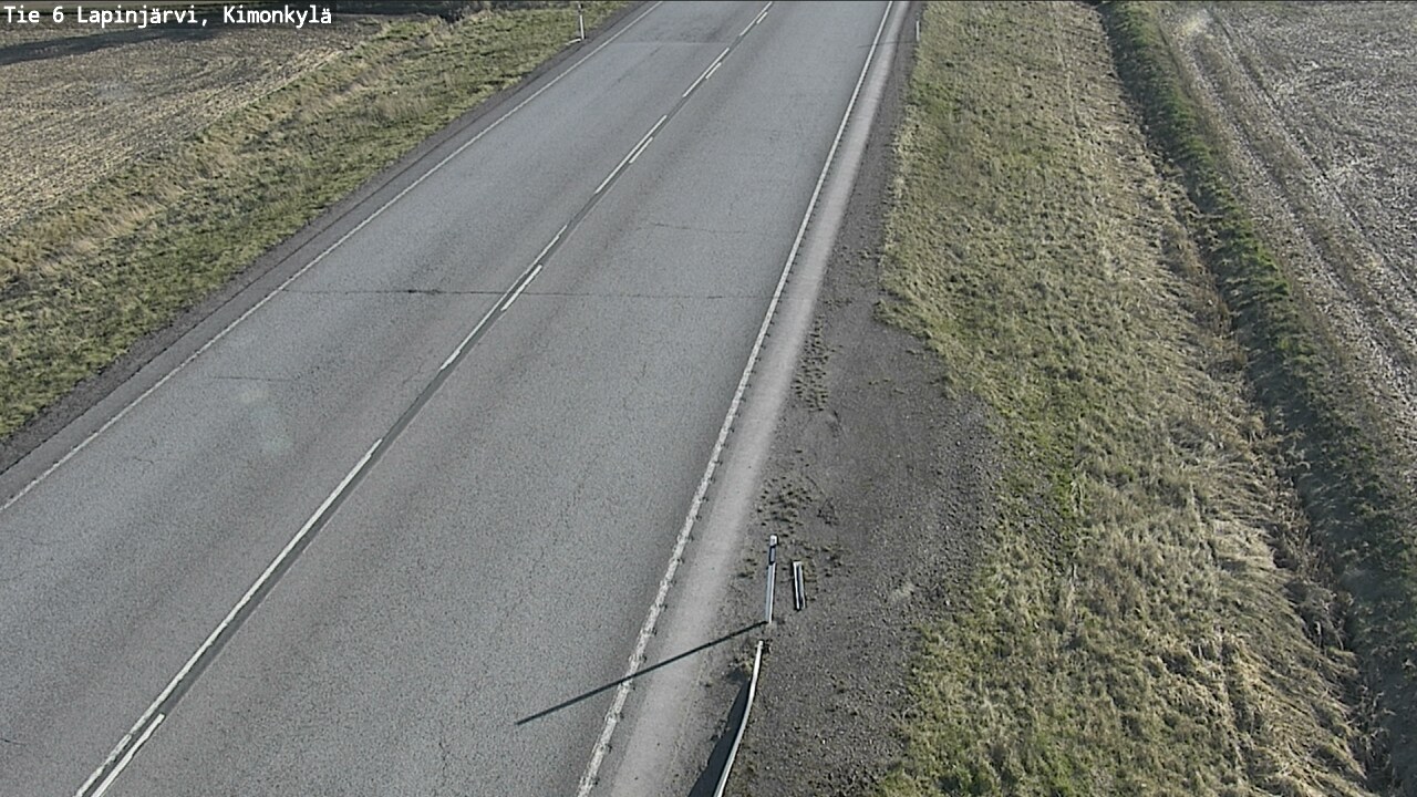 Weather Camera Image Väg 6 Lapinjärvi, Kimoböle, Lapinjärvi, Uusimaa
