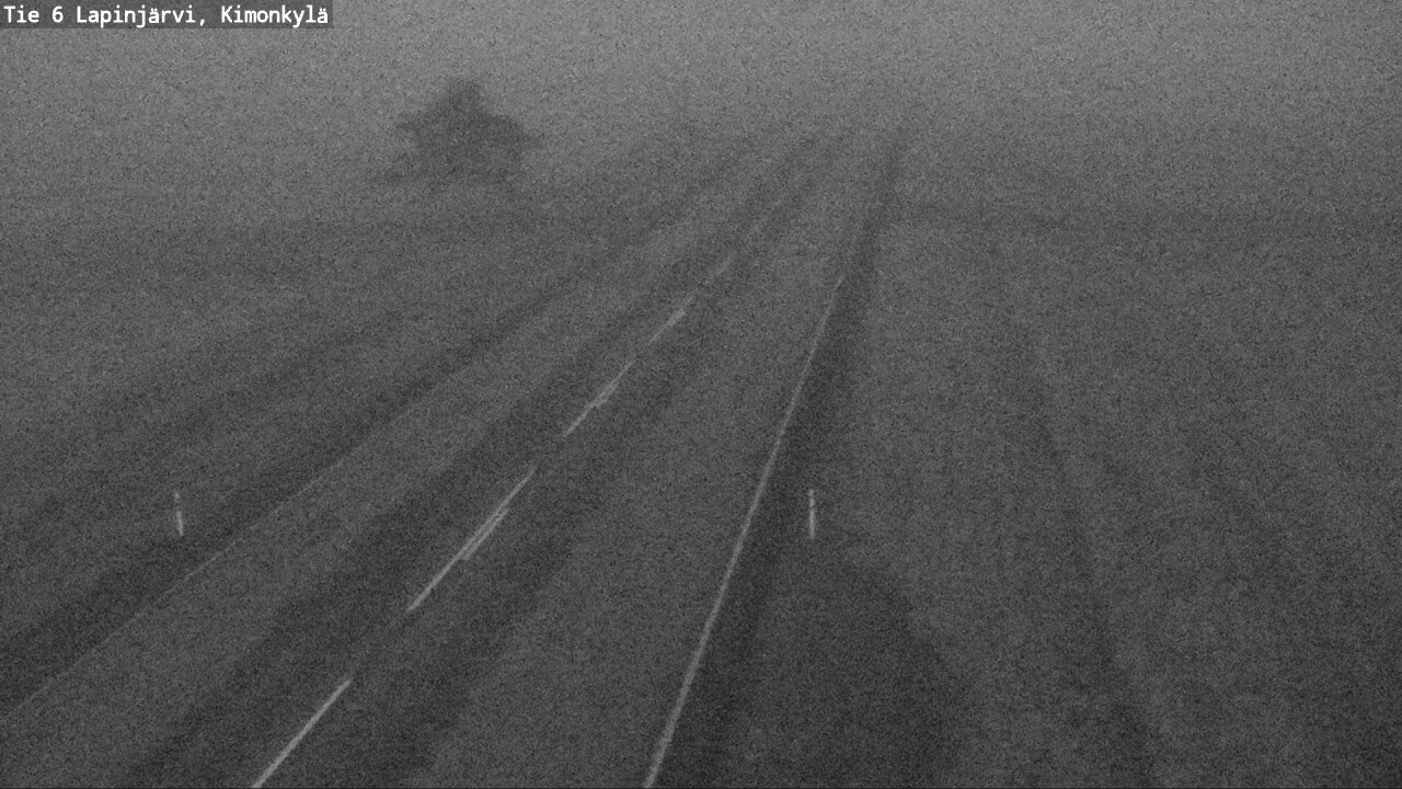 Weather Camera Image Väg 6 Lapinjärvi, Kimoböle, Lapinjärvi, Uusimaa