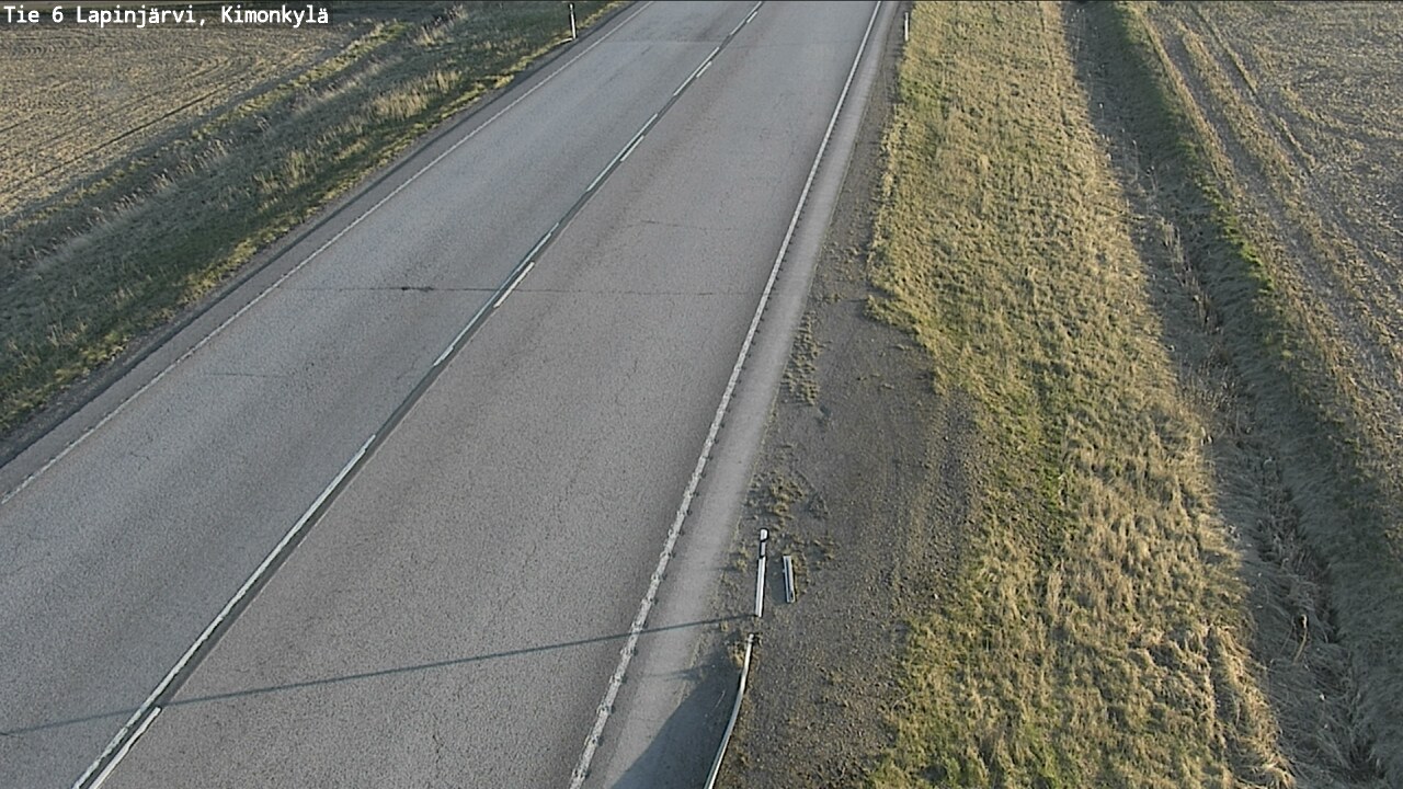 Weather Camera Image Väg 6 Lapinjärvi, Kimoböle, Lapinjärvi, Uusimaa