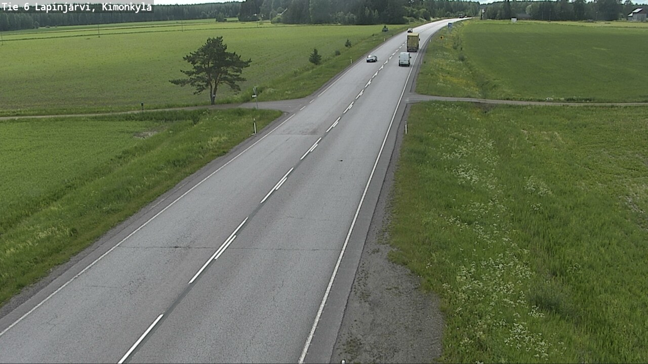 Kelikamerat Kuva Tie 6 Lapinjärvi, Kimonkylä, Lapinjärvi, Uusimaa