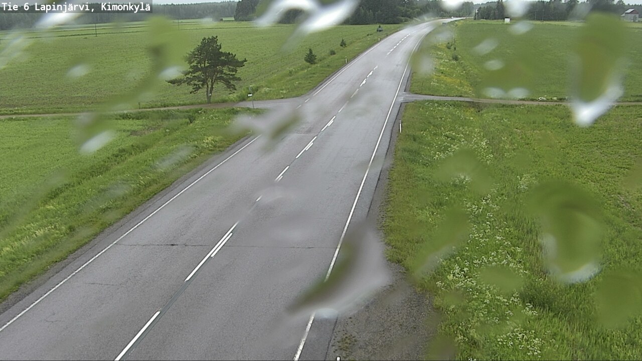 Weather Camera Image Road 6 Lapinjärvi, Kimonkylä, Lapinjärvi, Uusimaa