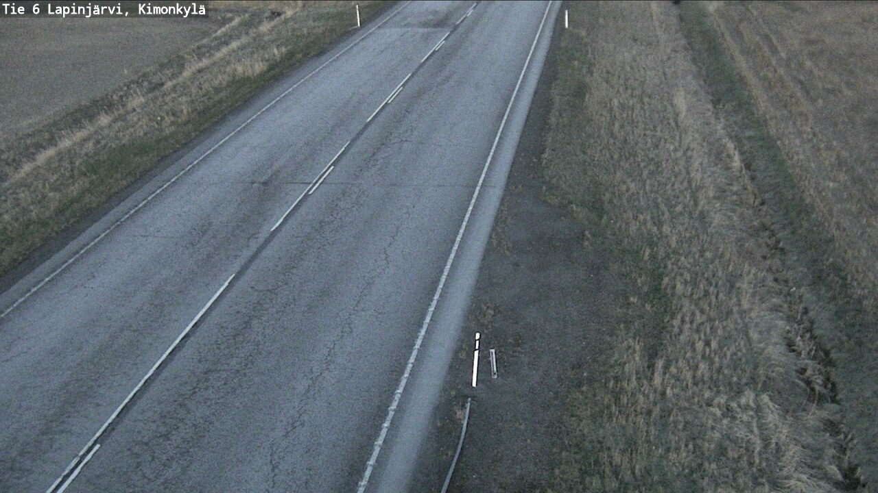 Weather Camera Image Väg 6 Lapinjärvi, Kimoböle, Lapinjärvi, Uusimaa