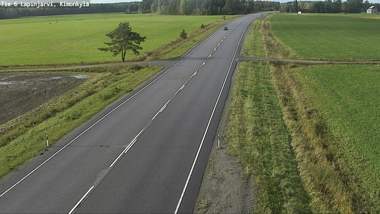 Kelikamerat Kuva Tie 6 Lapinjärvi, Kimonkylä, Lapinjärvi, Uusimaa