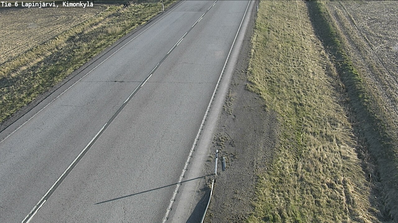 Weather Camera Image Väg 6 Lapinjärvi, Kimoböle, Lapinjärvi, Uusimaa