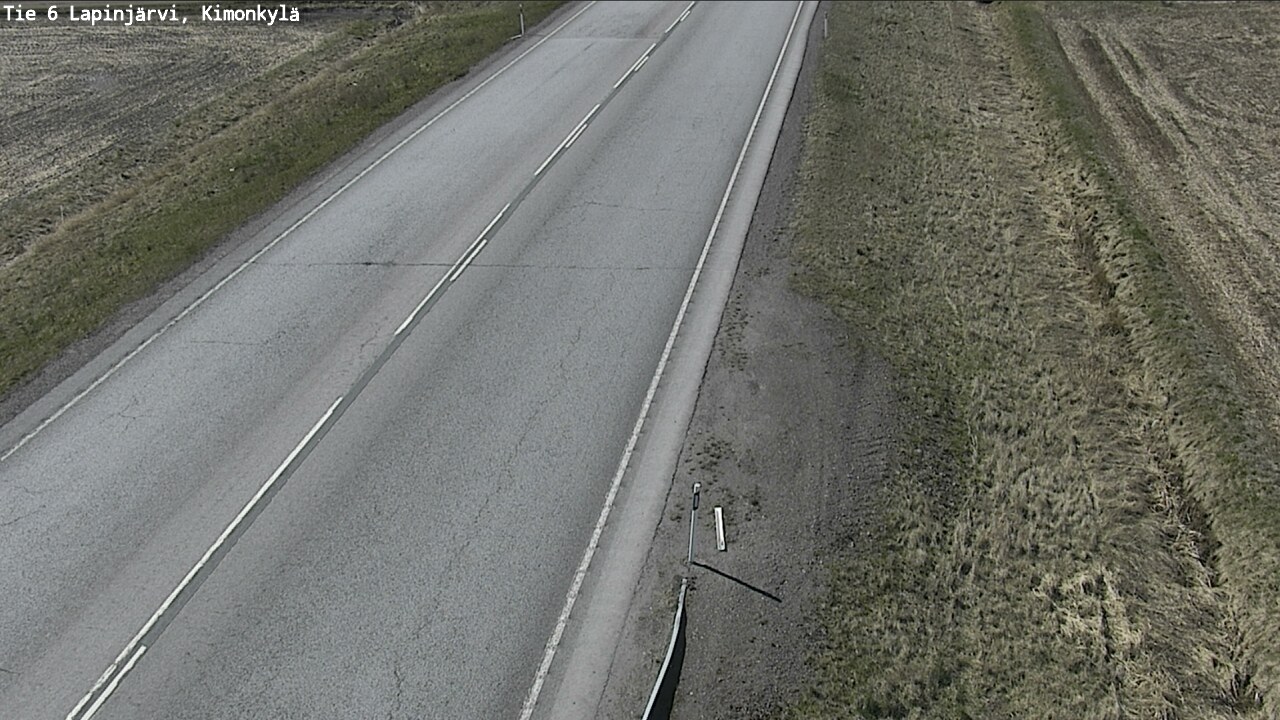 Weather Camera Image Väg 6 Lapinjärvi, Kimoböle, Lapinjärvi, Uusimaa