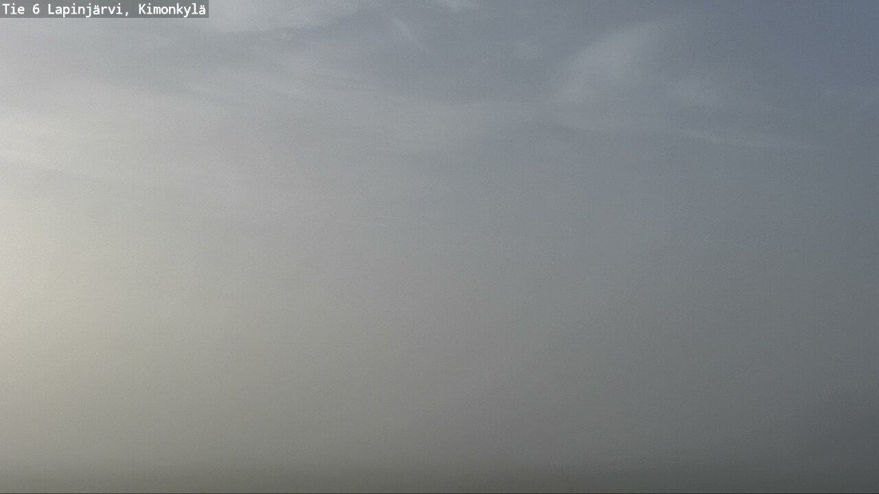 Weather Camera Image Väg 6 Lapinjärvi, Kimoböle, Lapinjärvi, Uusimaa