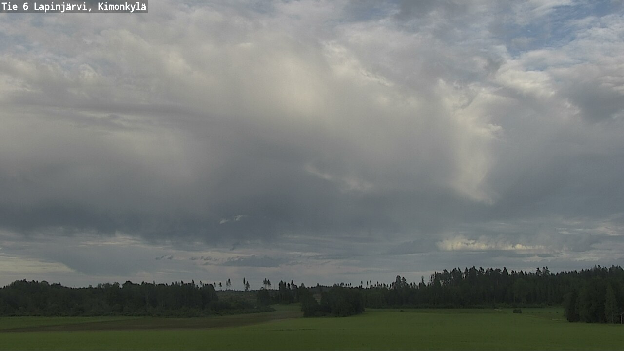 Weather Camera Image Väg 6 Lapinjärvi, Kimoböle, Lapinjärvi, Uusimaa