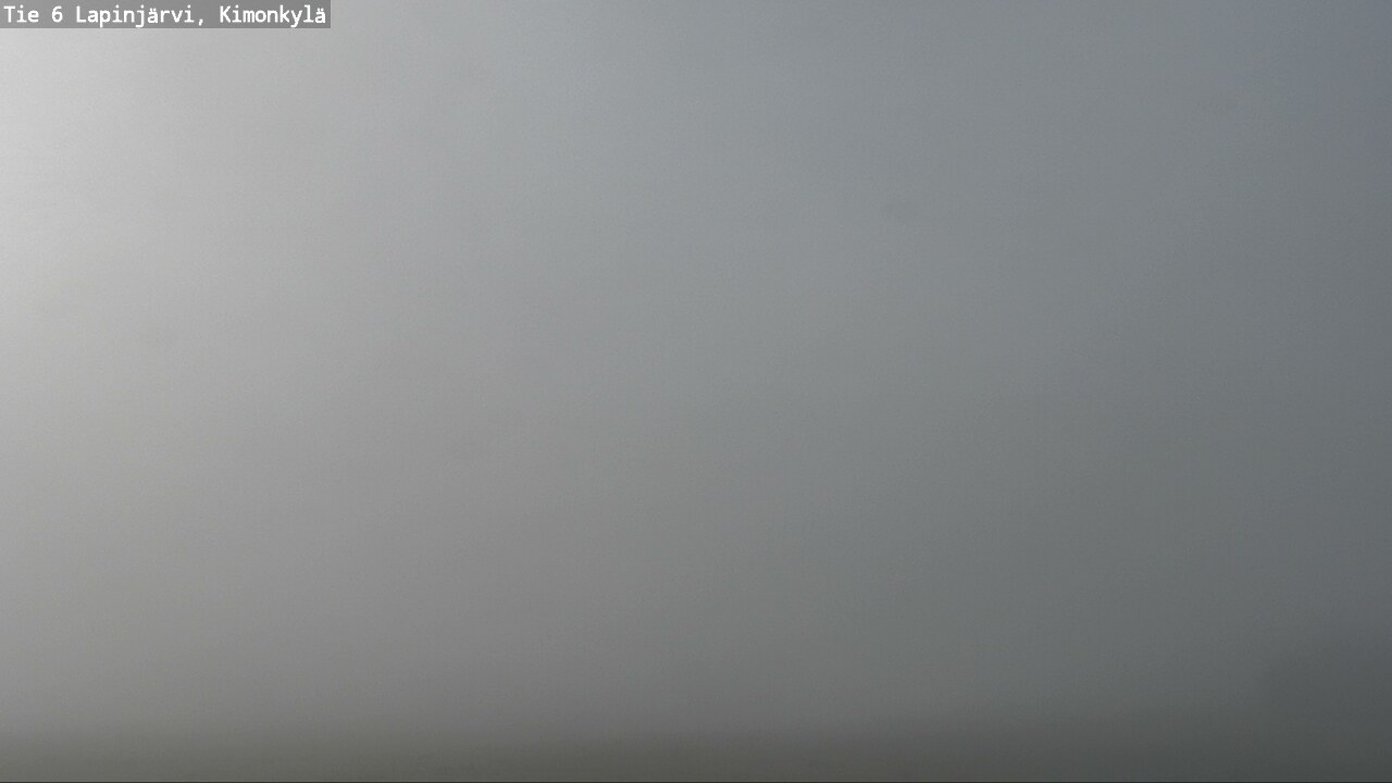 Weather Camera Image Väg 6 Lapinjärvi, Kimoböle, Lapinjärvi, Uusimaa