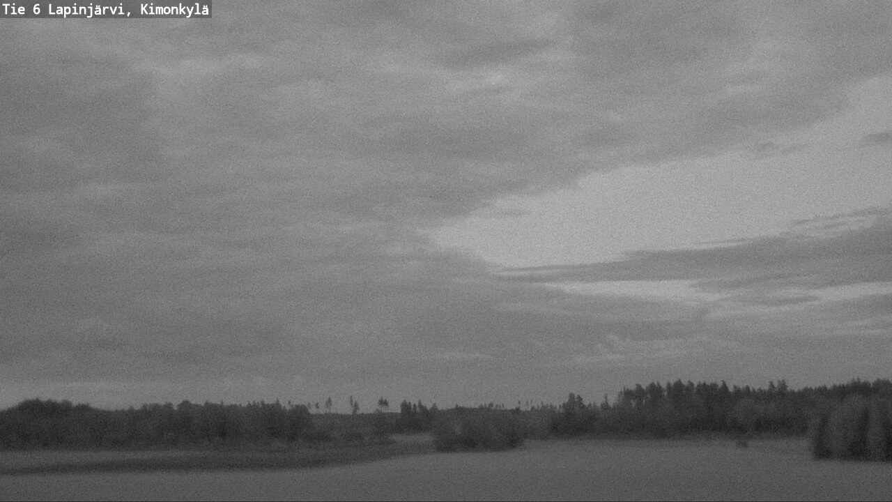 Weather Camera Image Väg 6 Lapinjärvi, Kimoböle, Lapinjärvi, Uusimaa