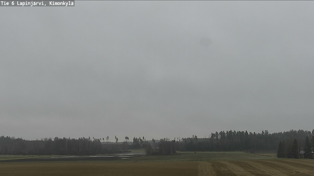 Weather Camera Image Väg 6 Lapinjärvi, Kimoböle, Lapinjärvi, Uusimaa
