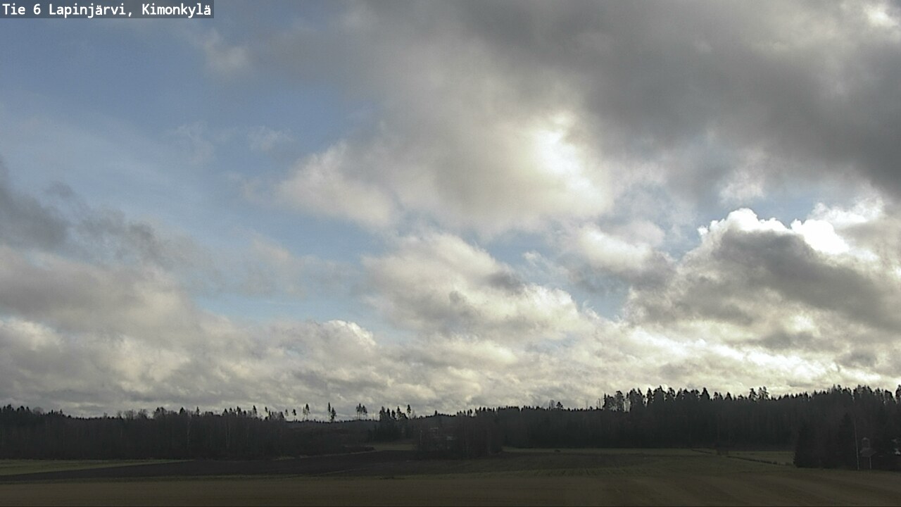 Kelikamerat Kuva Tie 6 Lapinjärvi, Kimonkylä, Lapinjärvi, Uusimaa