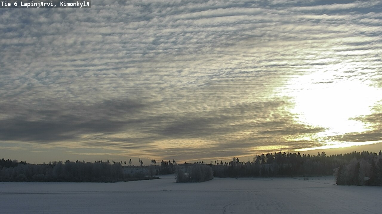 Kelikamerat Kuva Tie 6 Lapinjärvi, Kimonkylä, Lapinjärvi, Uusimaa